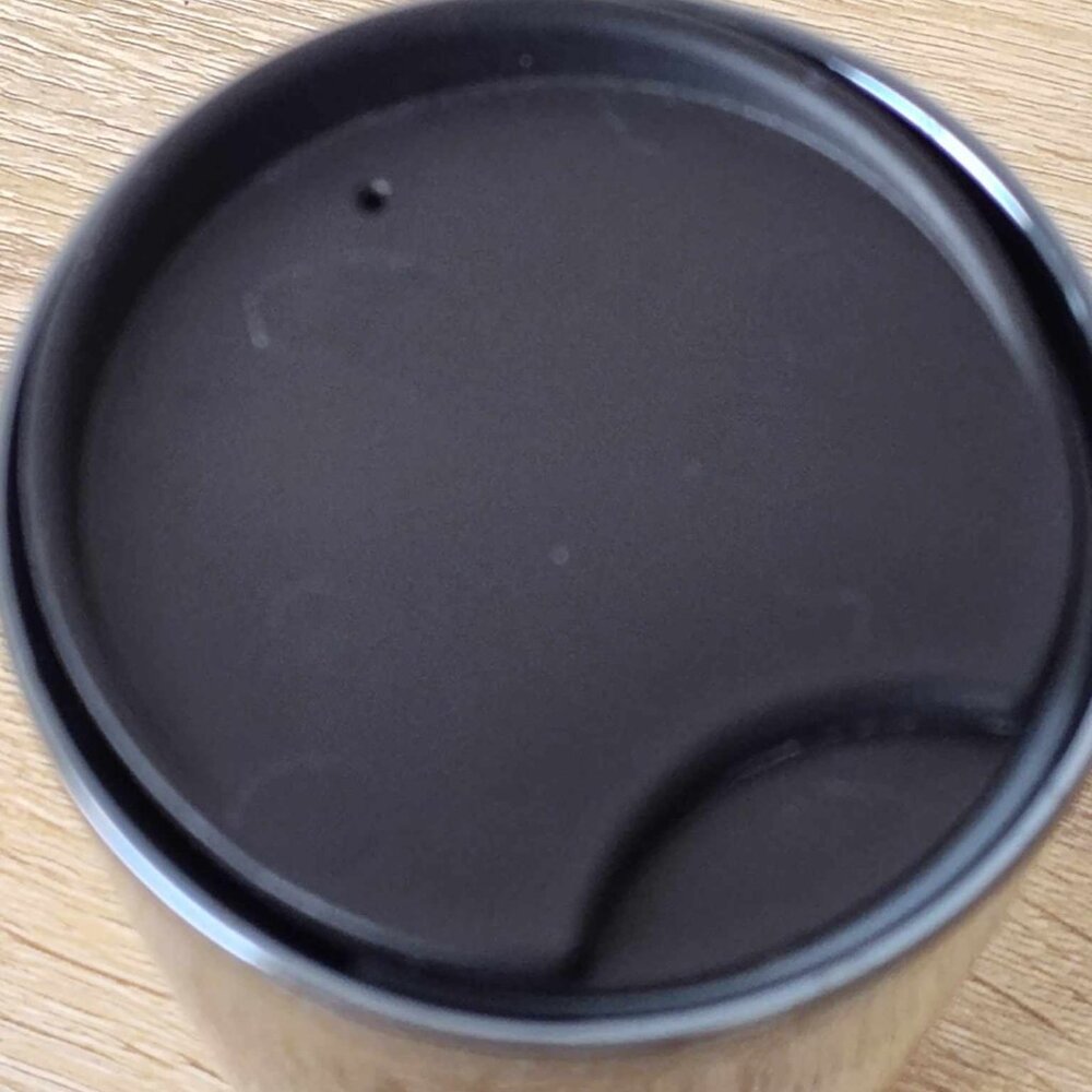 Starbucks 2019 Black Mirrored Ceramic Travel Tumbler 12oz - Picture 4 of 6